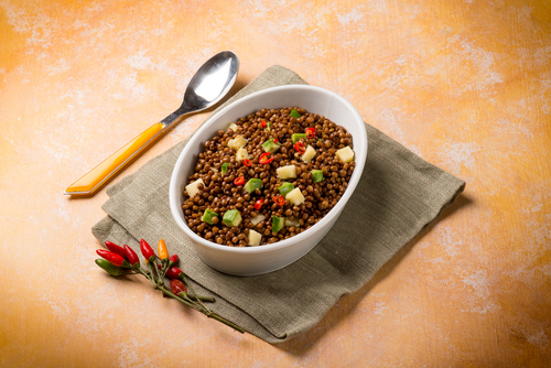 Shutterstock.com/Lentil salad