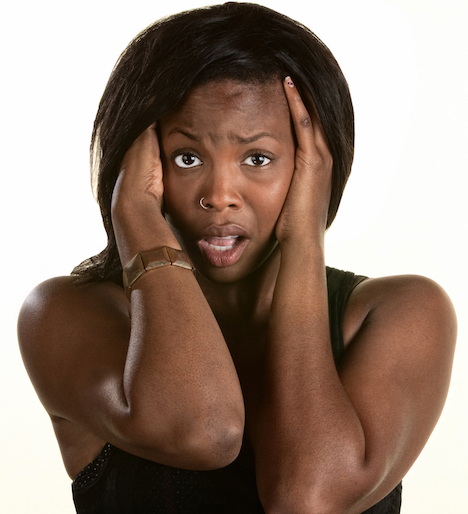 Shutterstock.com/woman going crazy
