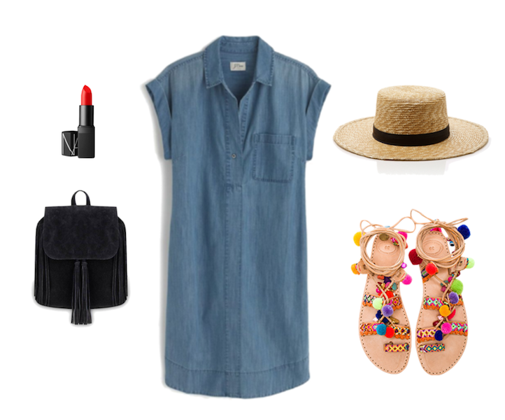 How to Wear Pom Pom Sandals - 1