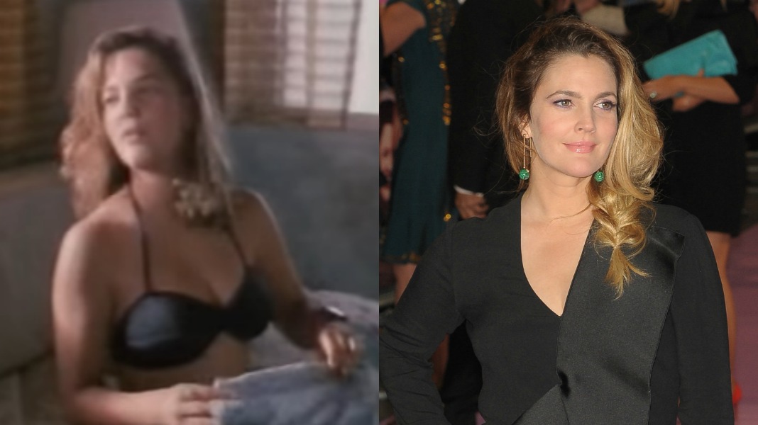 Drew Barrymore breast reduction
