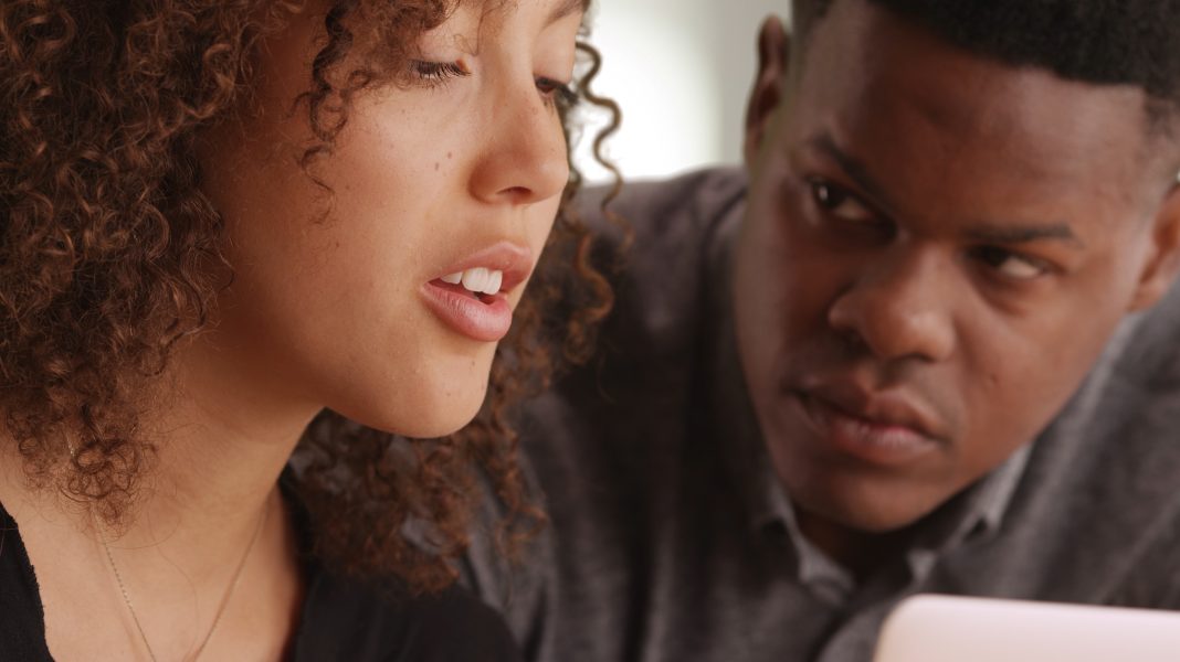 He's always looking at you