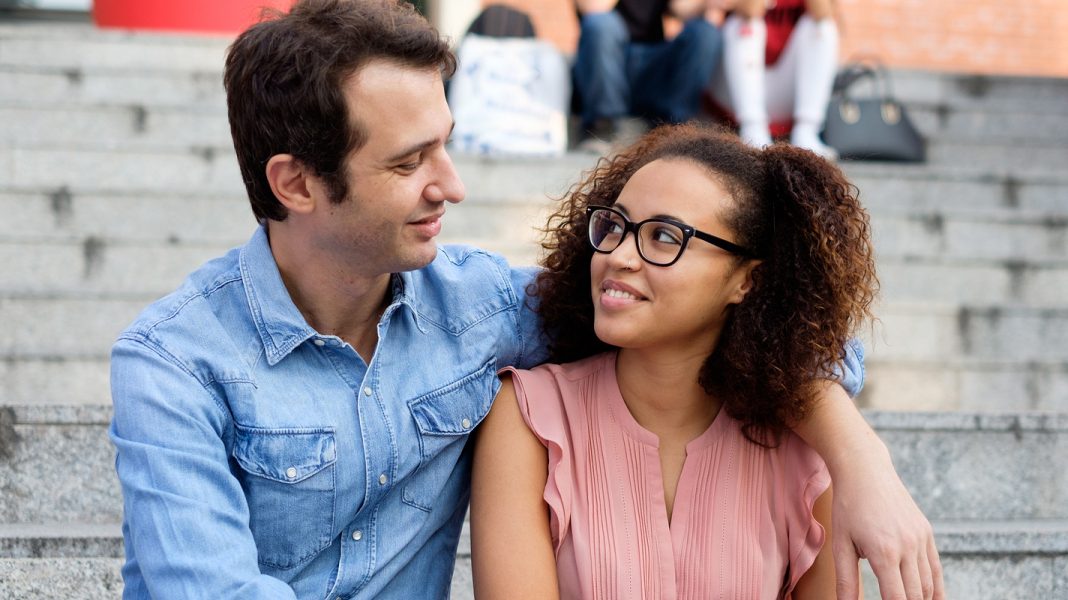 He's been acting a bit nervous around you