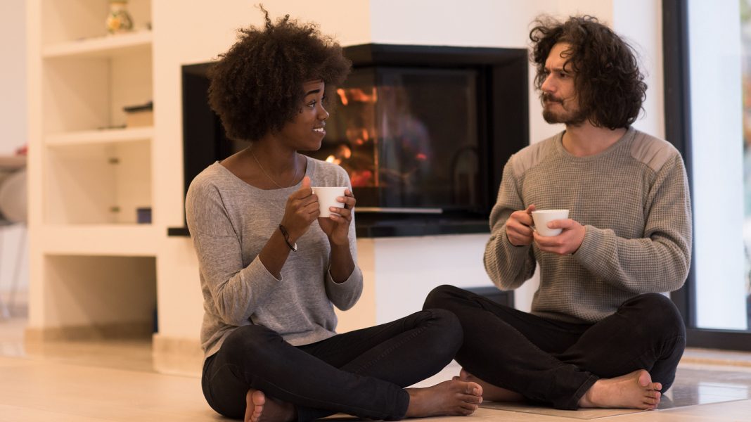 She sells herself when he’s around.