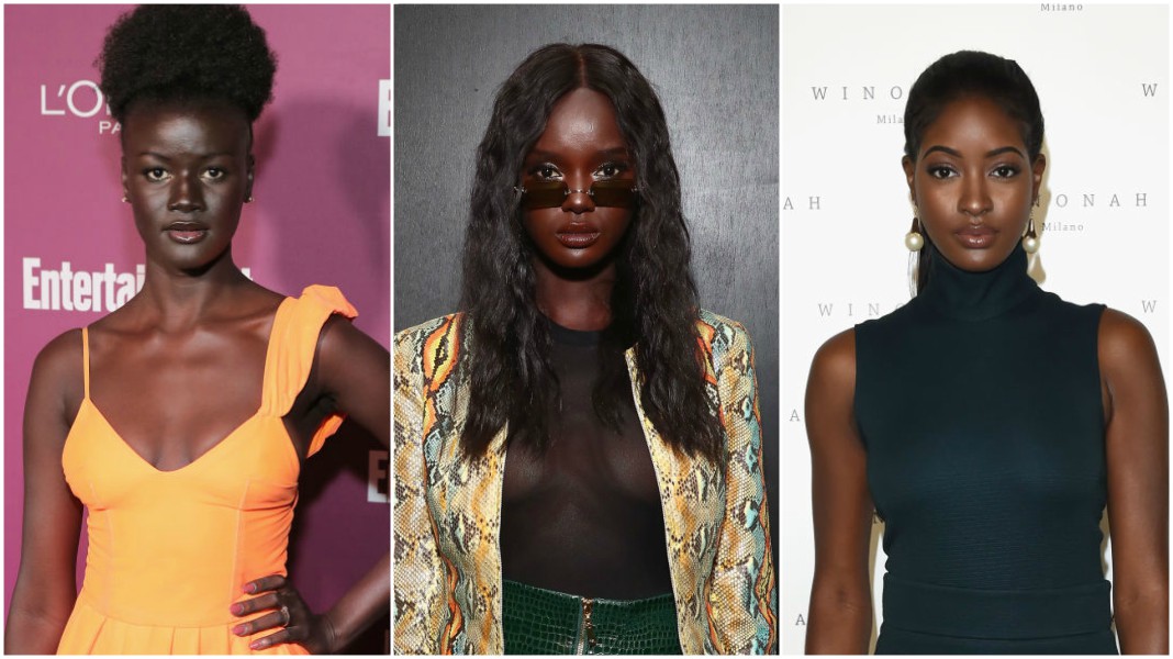 dark-skinned models
