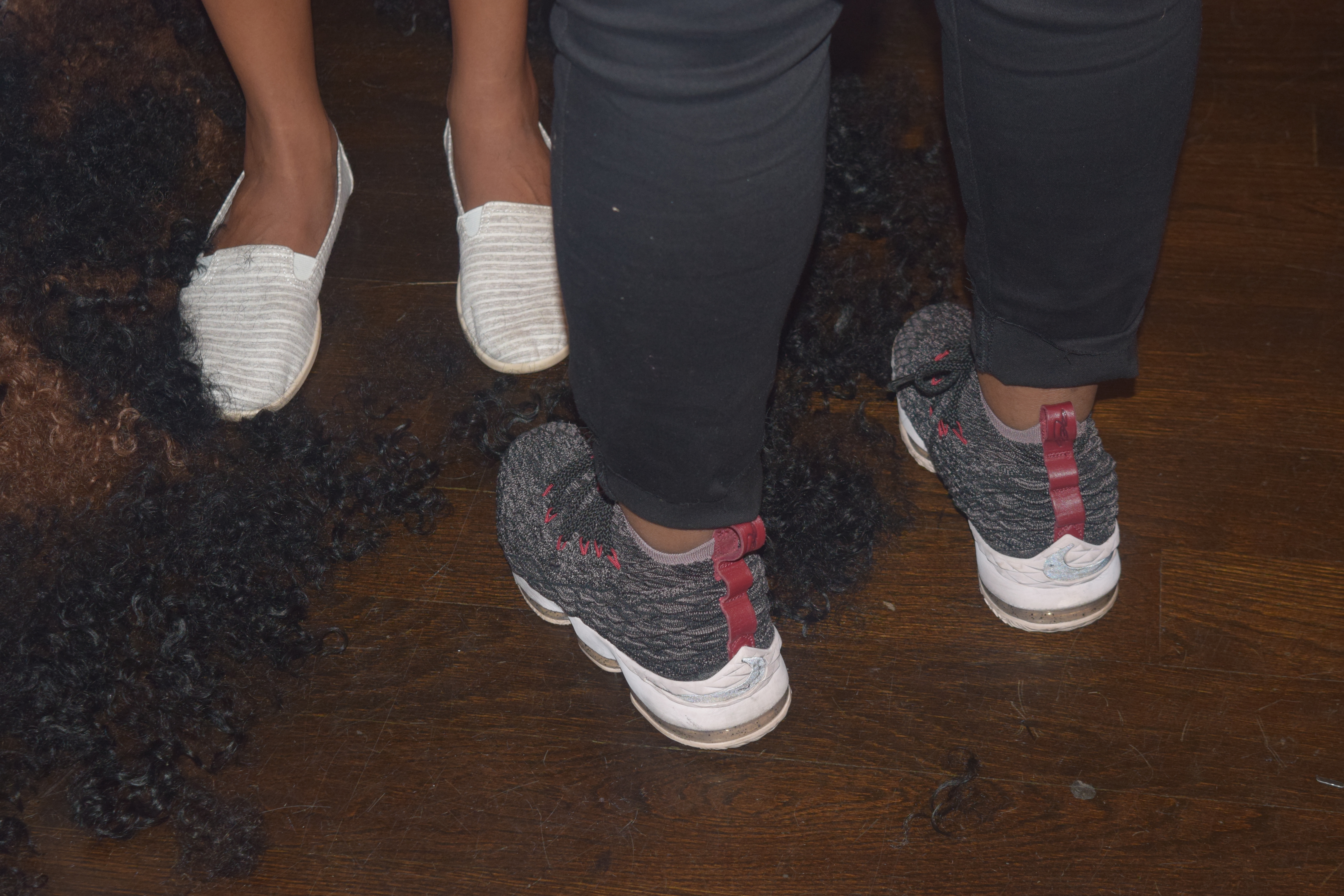 Hair On Floor During New York Fashion Week 