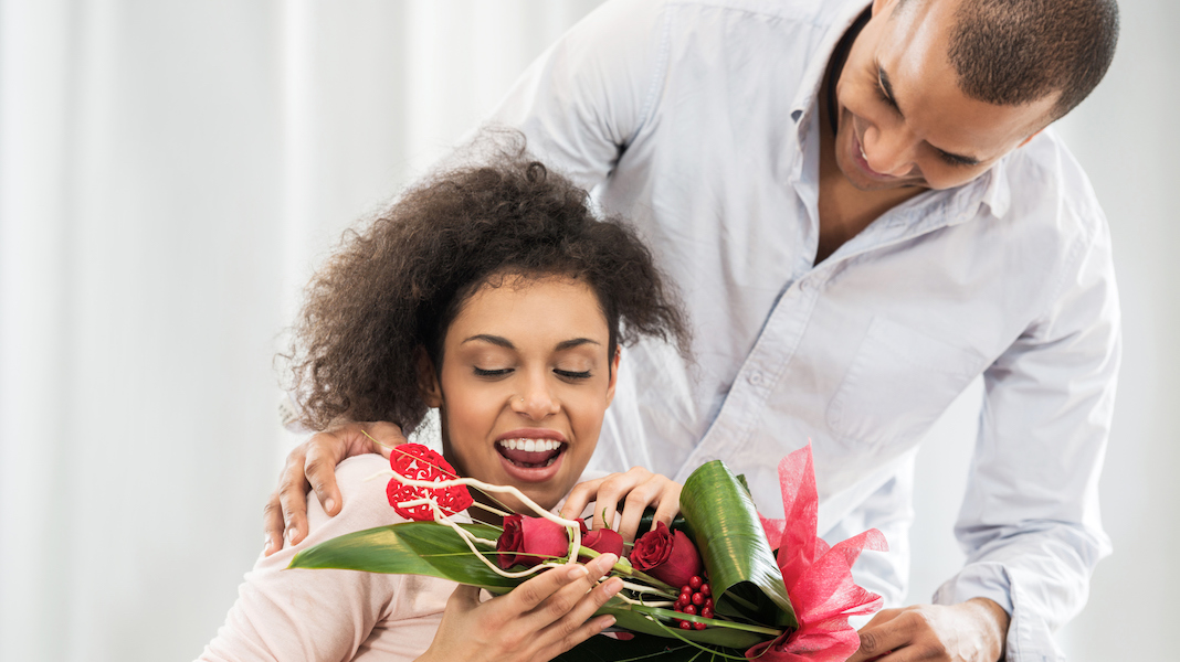courting a woman