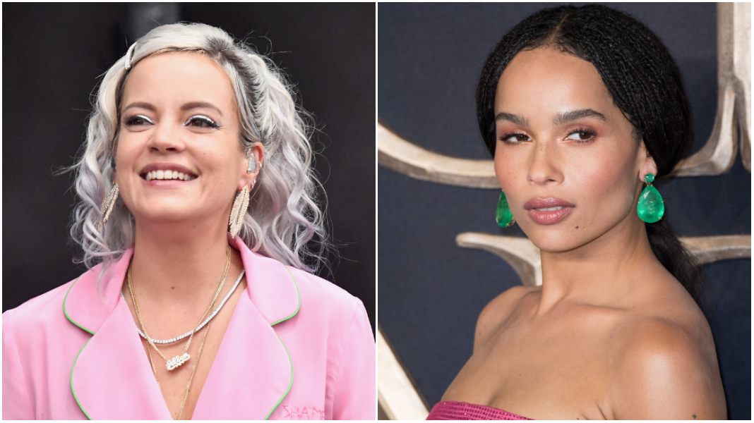 Zoe Kravitz and Lily Allen