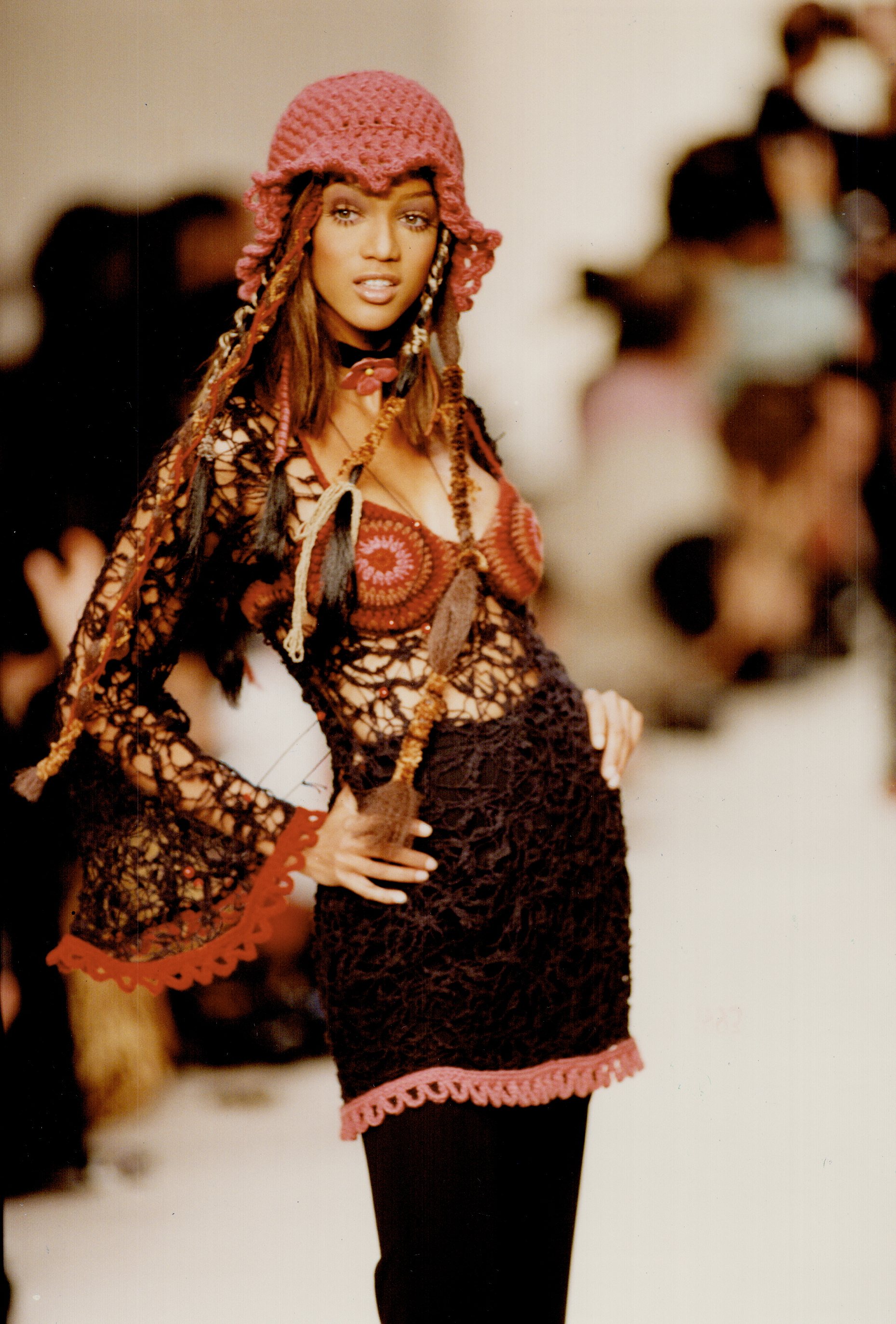 Model - Tyra Banks...