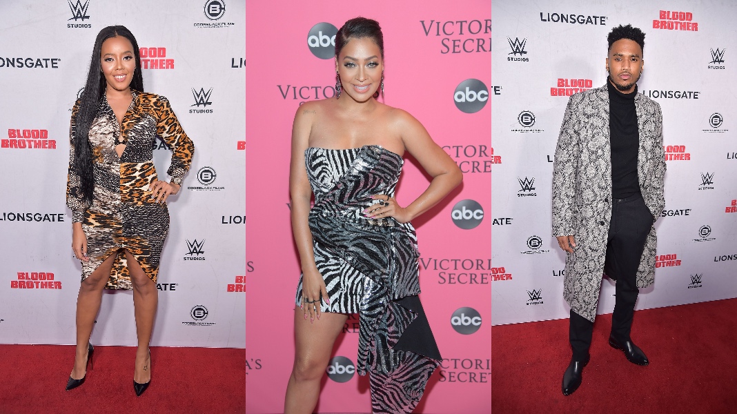 Celebrities in animal print