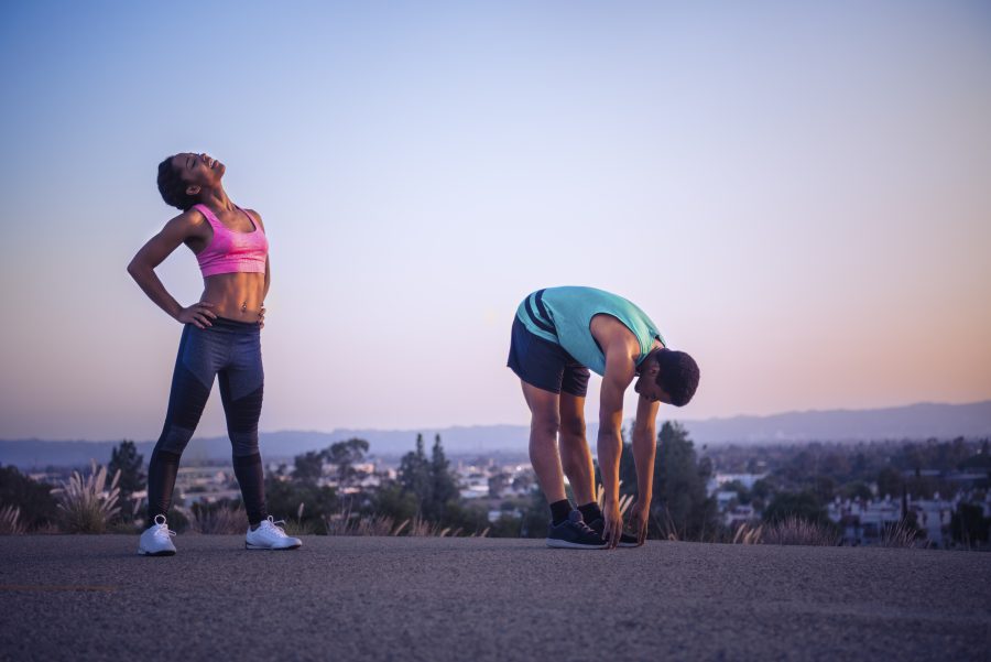 couples athletic activities