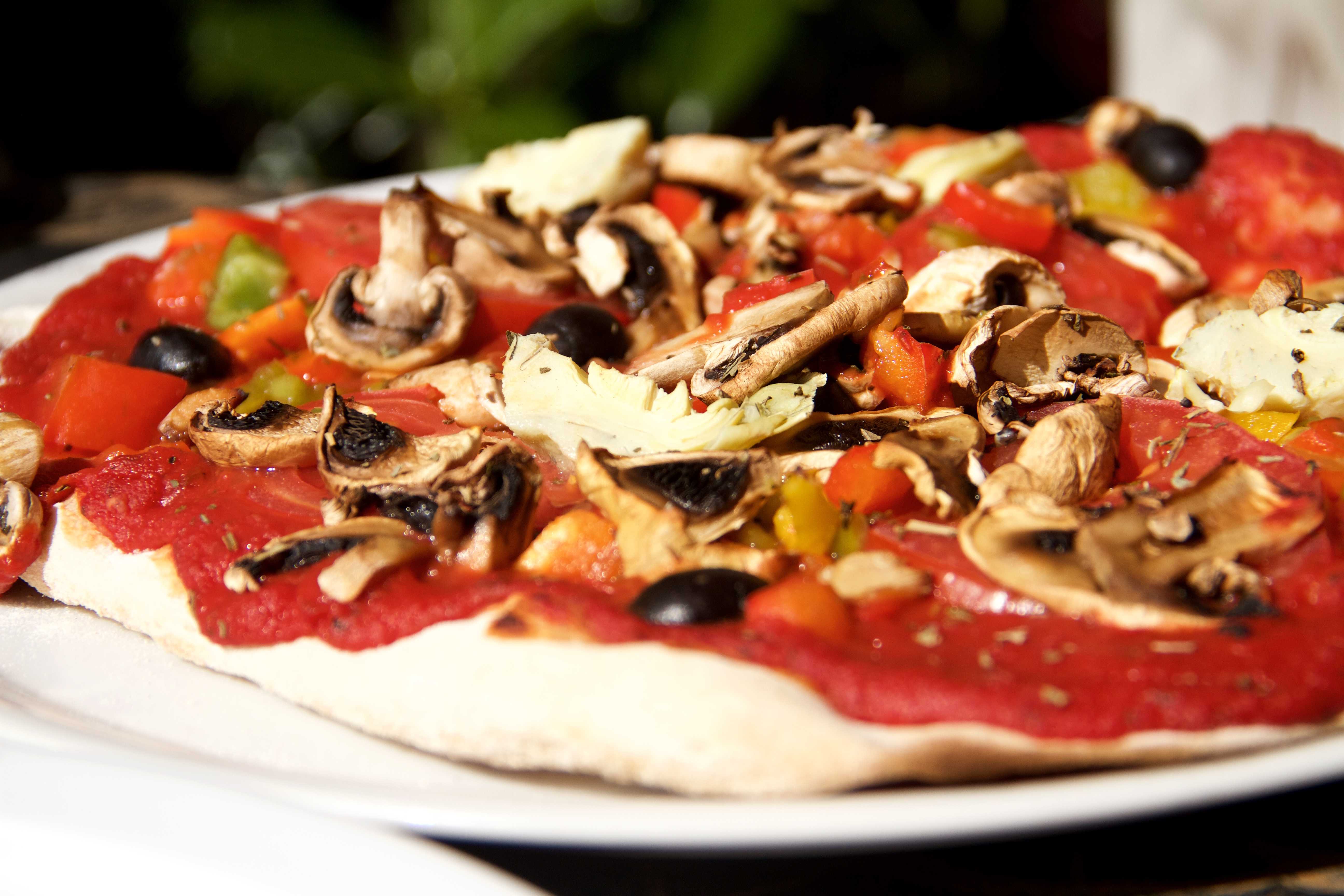 Vegan pizza