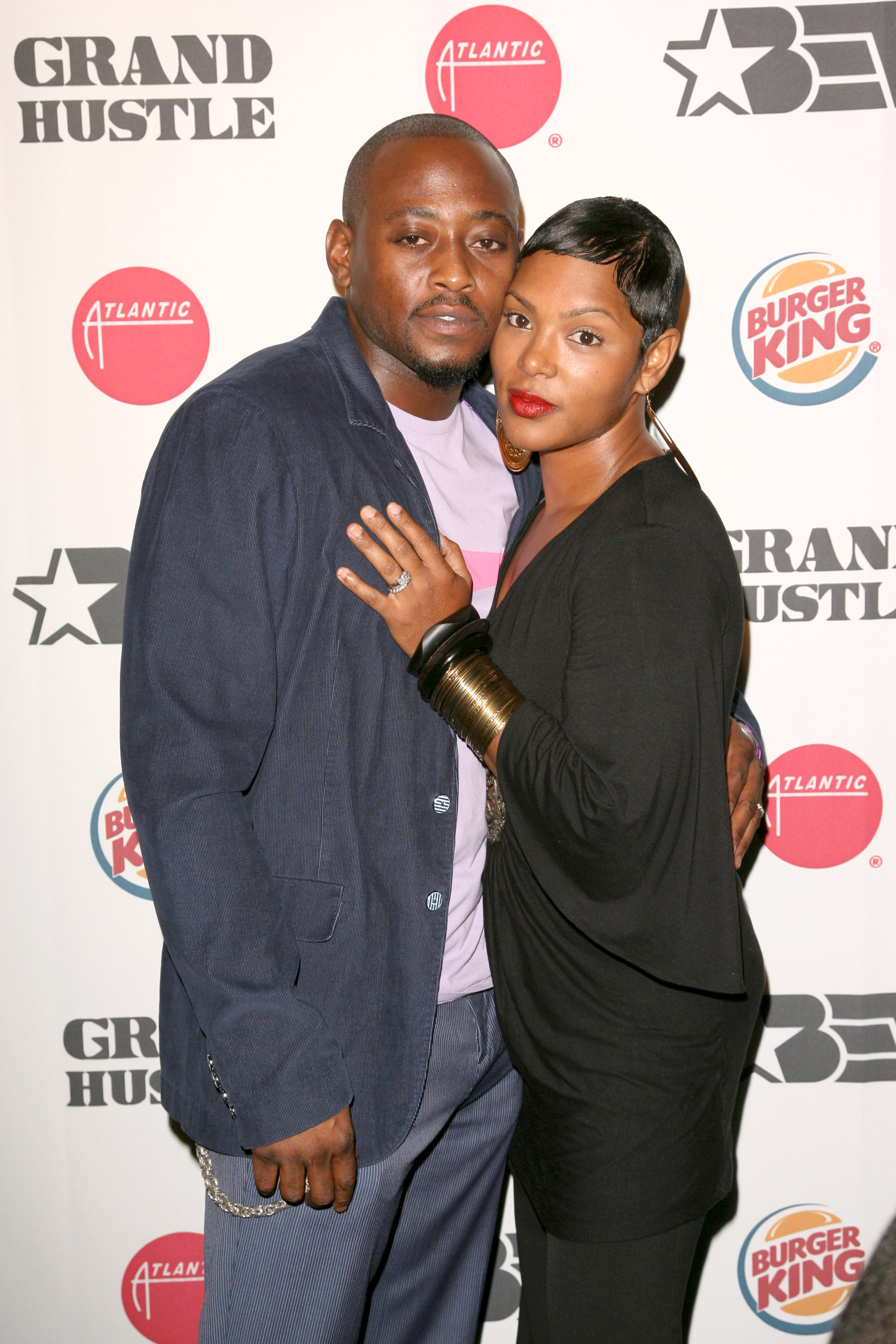 Omar Epps and wife Keisha