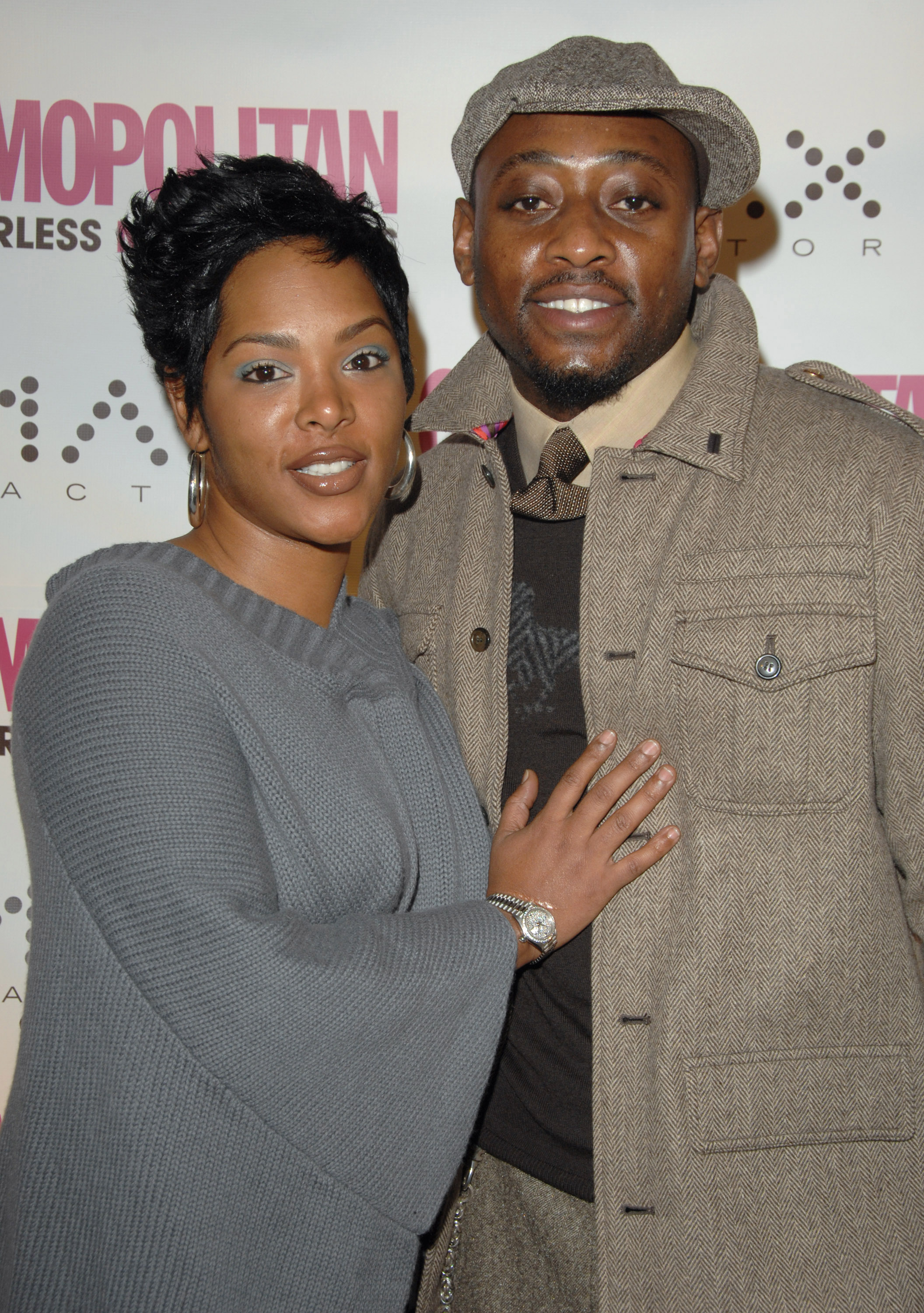 Omar Epps and wife Keisha