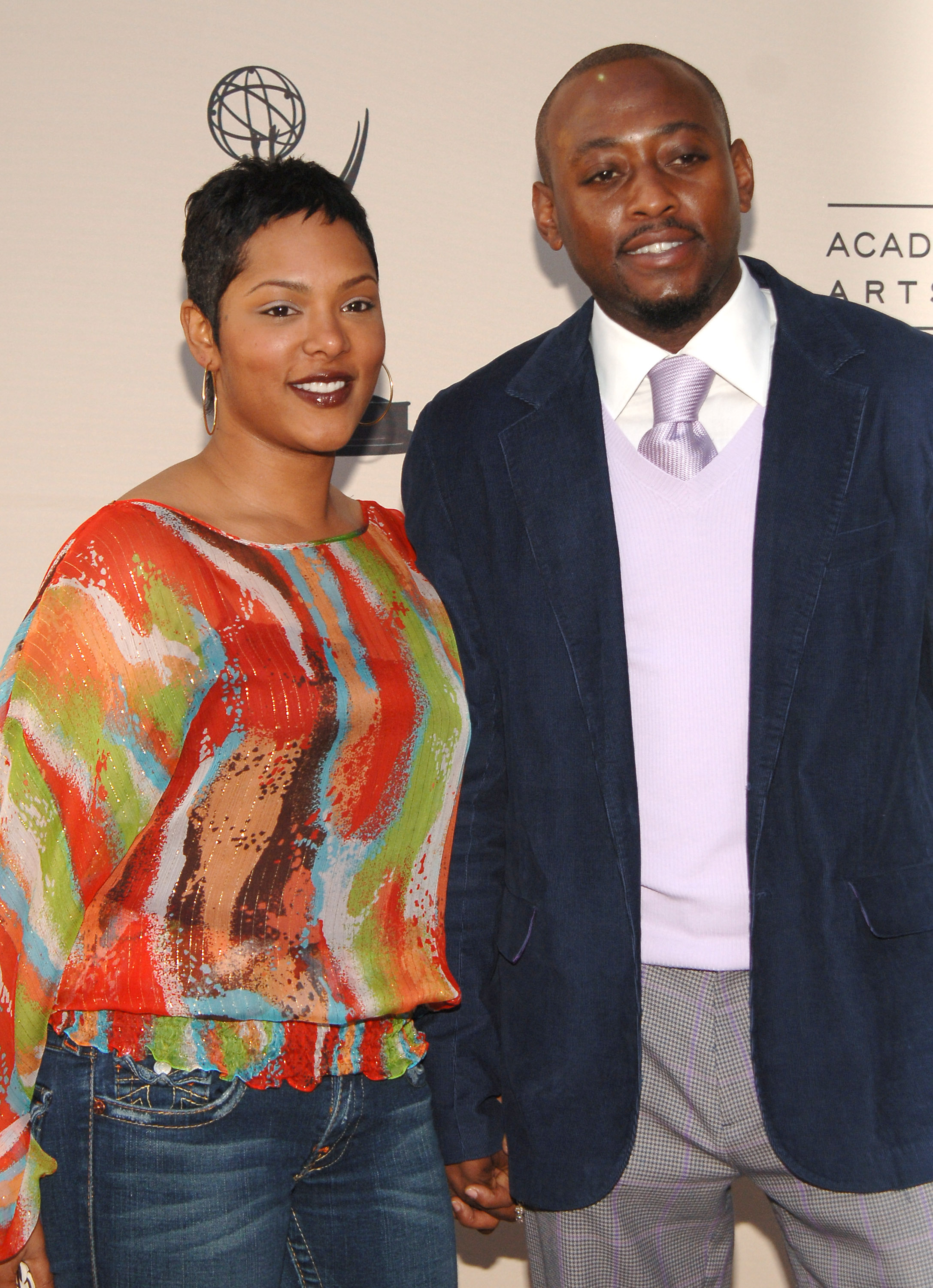 Omar Epps and wife Keisha