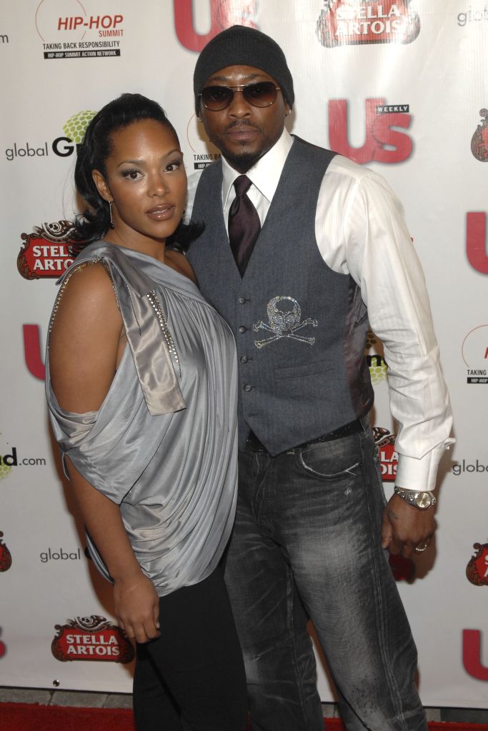 Omar Epps and wife Keisha