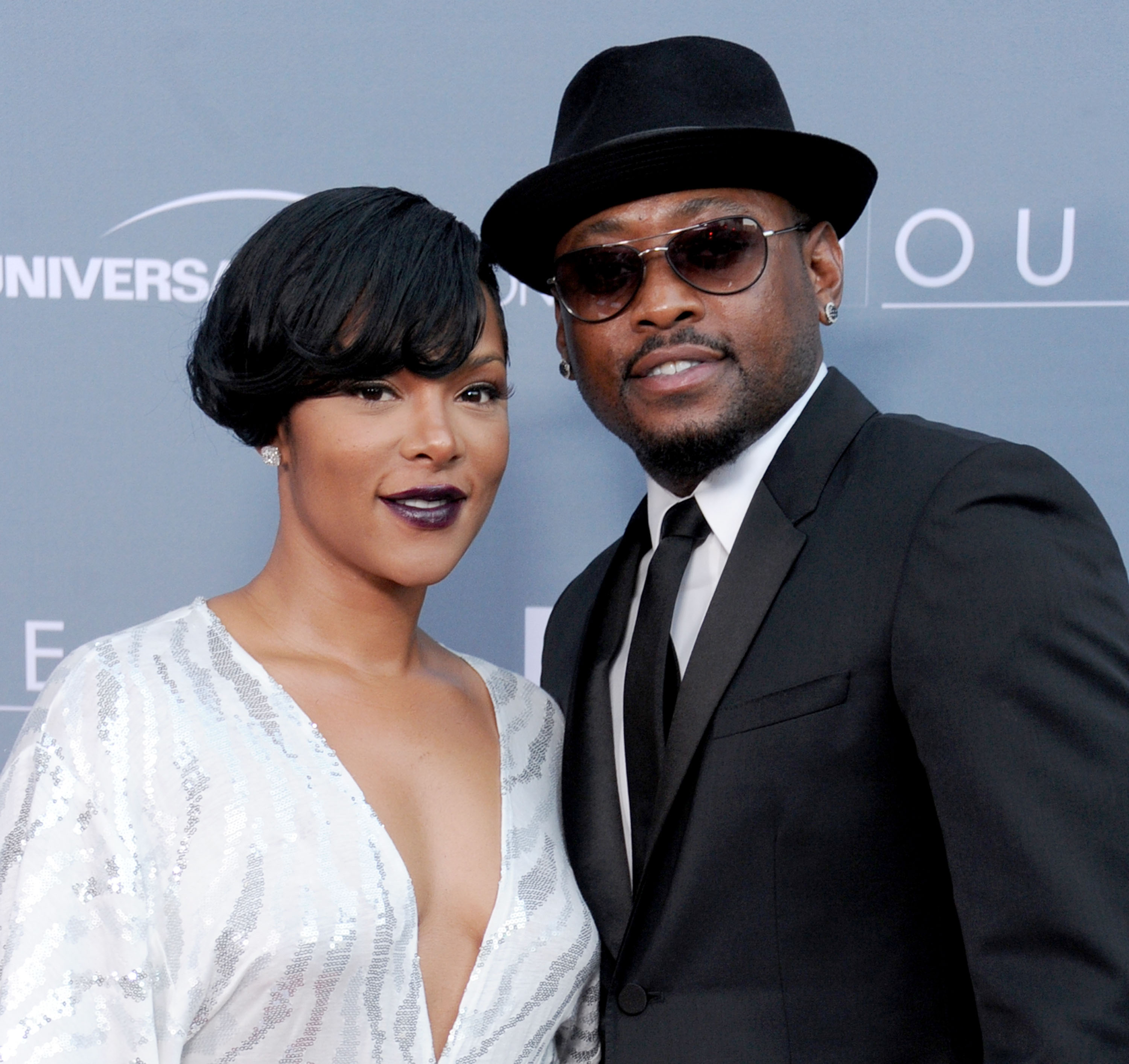 Omar Epps and wife Keisha