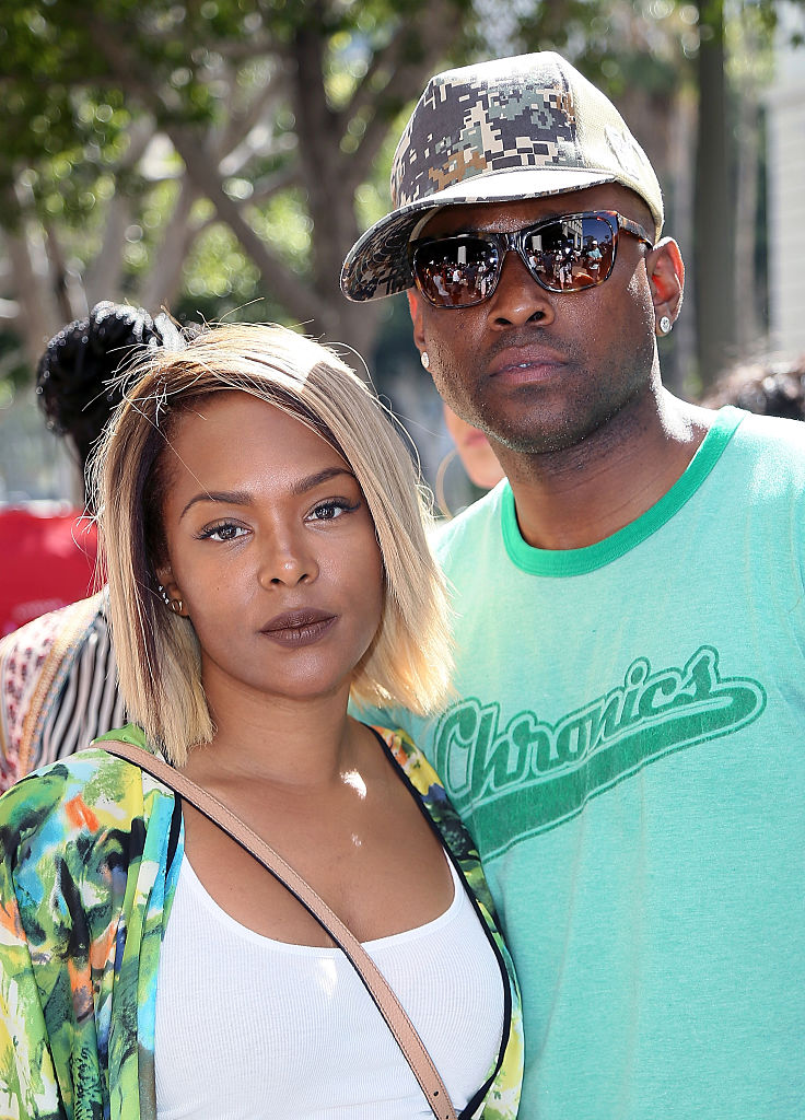 Omar Epps and wife Keisha