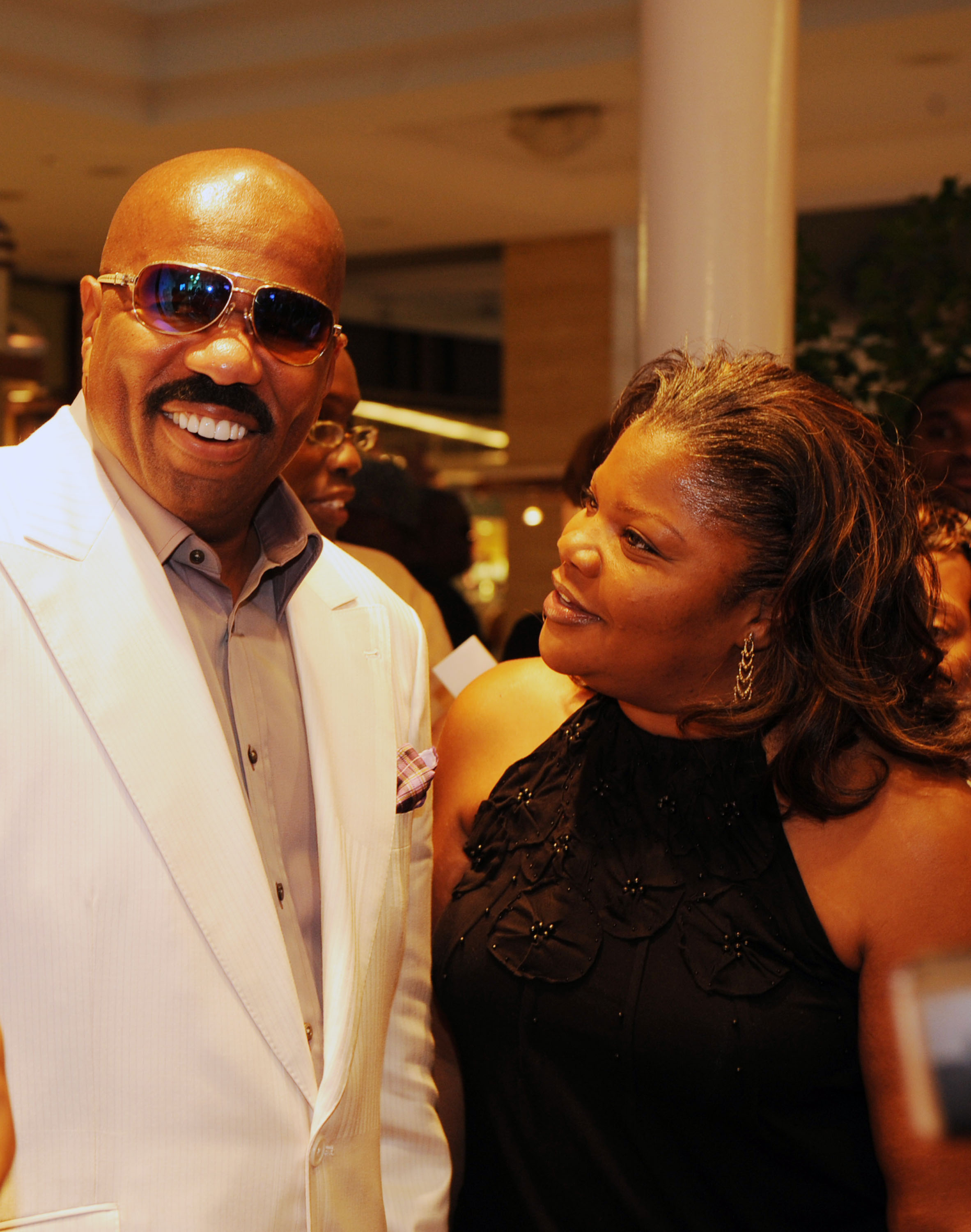 Mo'Nique and Steve Harvey