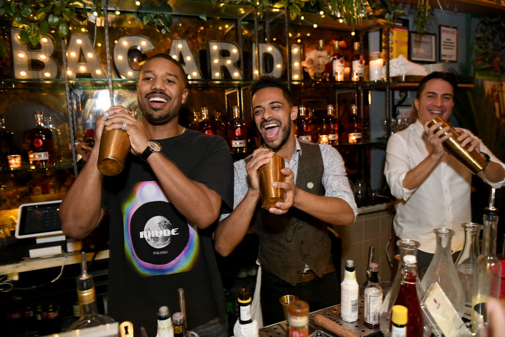 michael b. jordan owns a rum bar