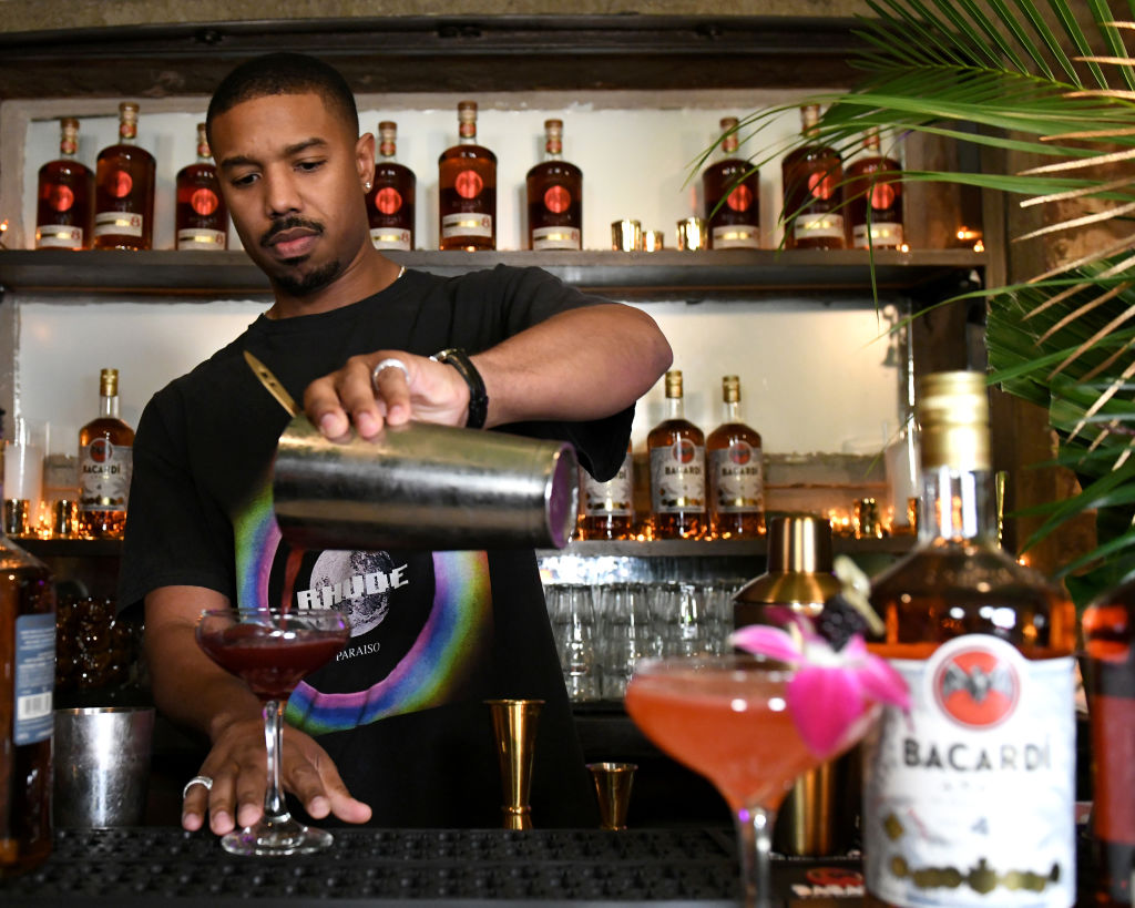 michael b. jordan owns a rum bar