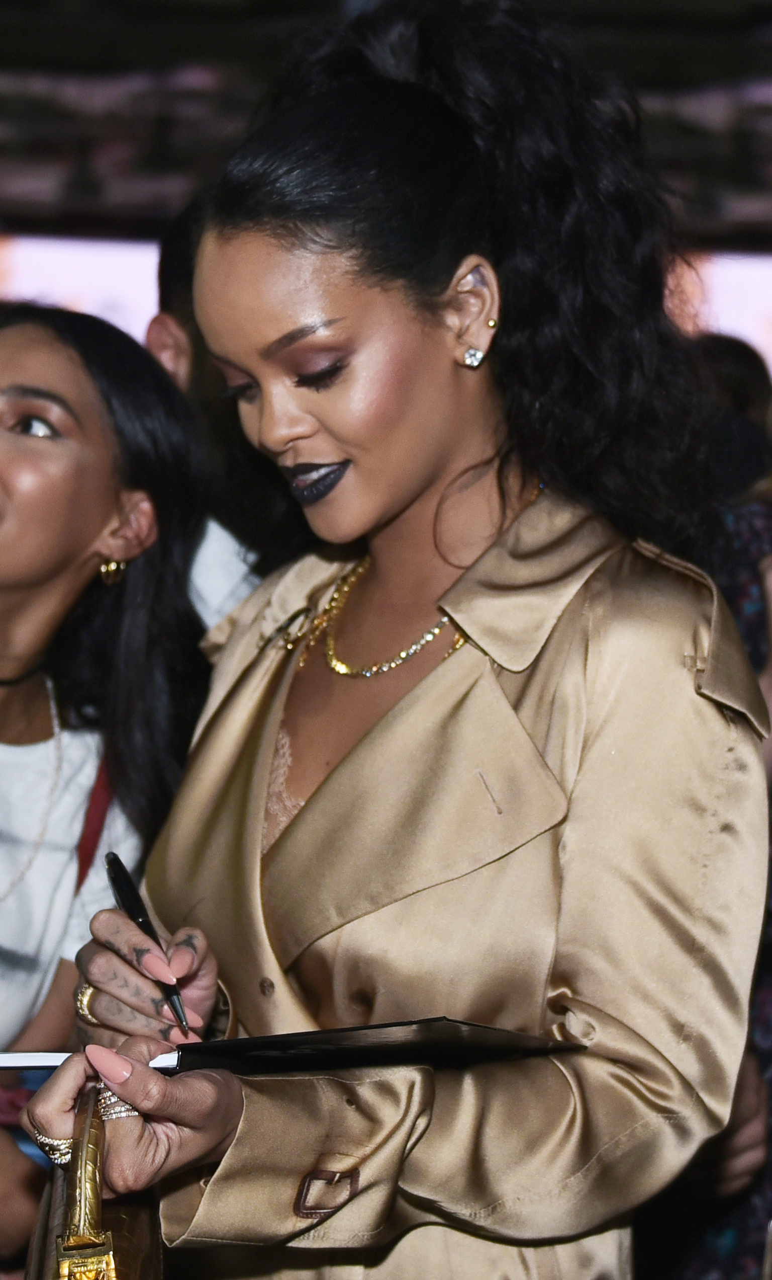 Rihanna at Fenty Beauty Artistry Event After Party