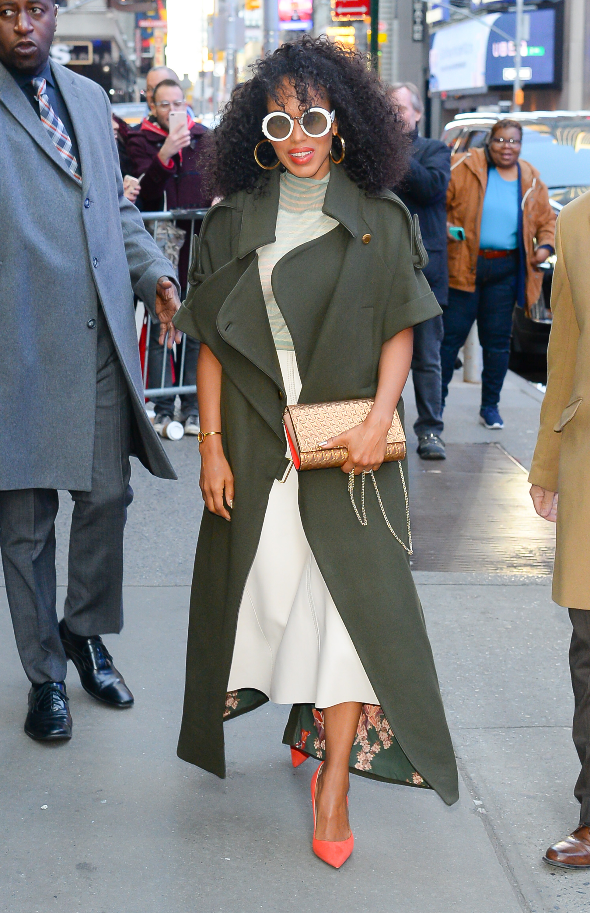 Kerry Washington afro