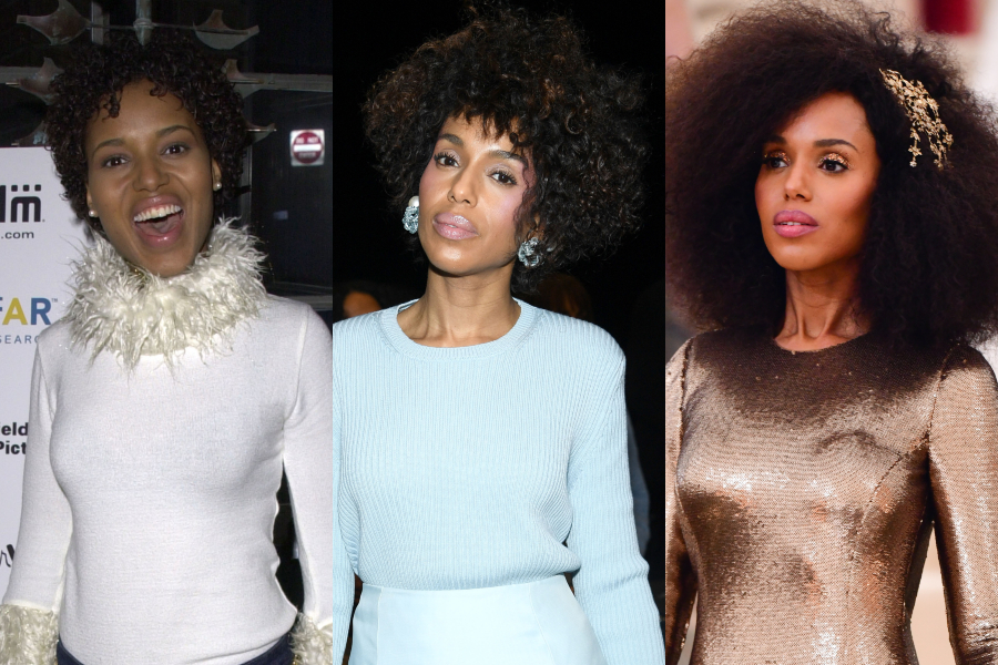 Kerry Washington afro