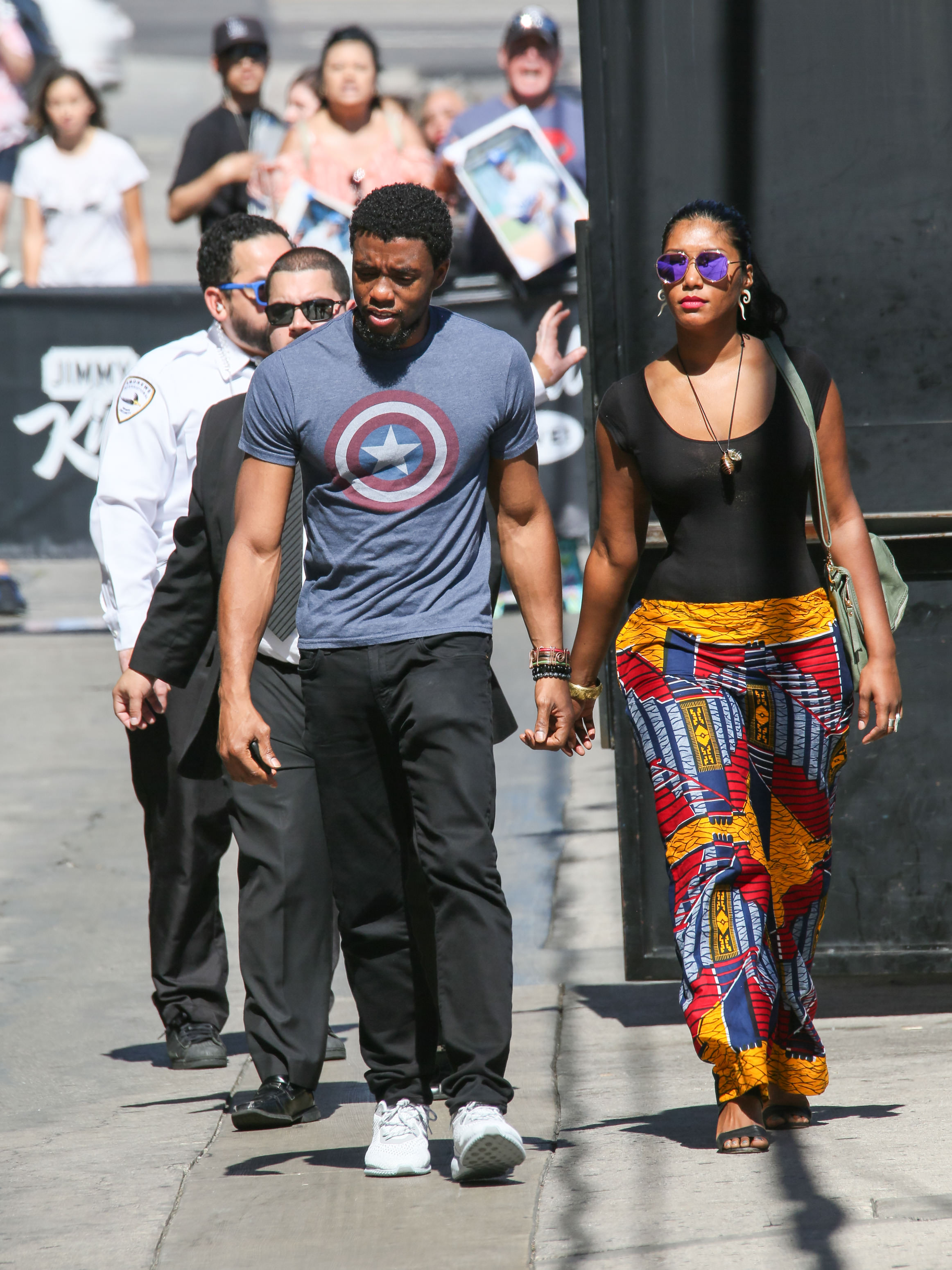 Chadwick Boseman girlfriend