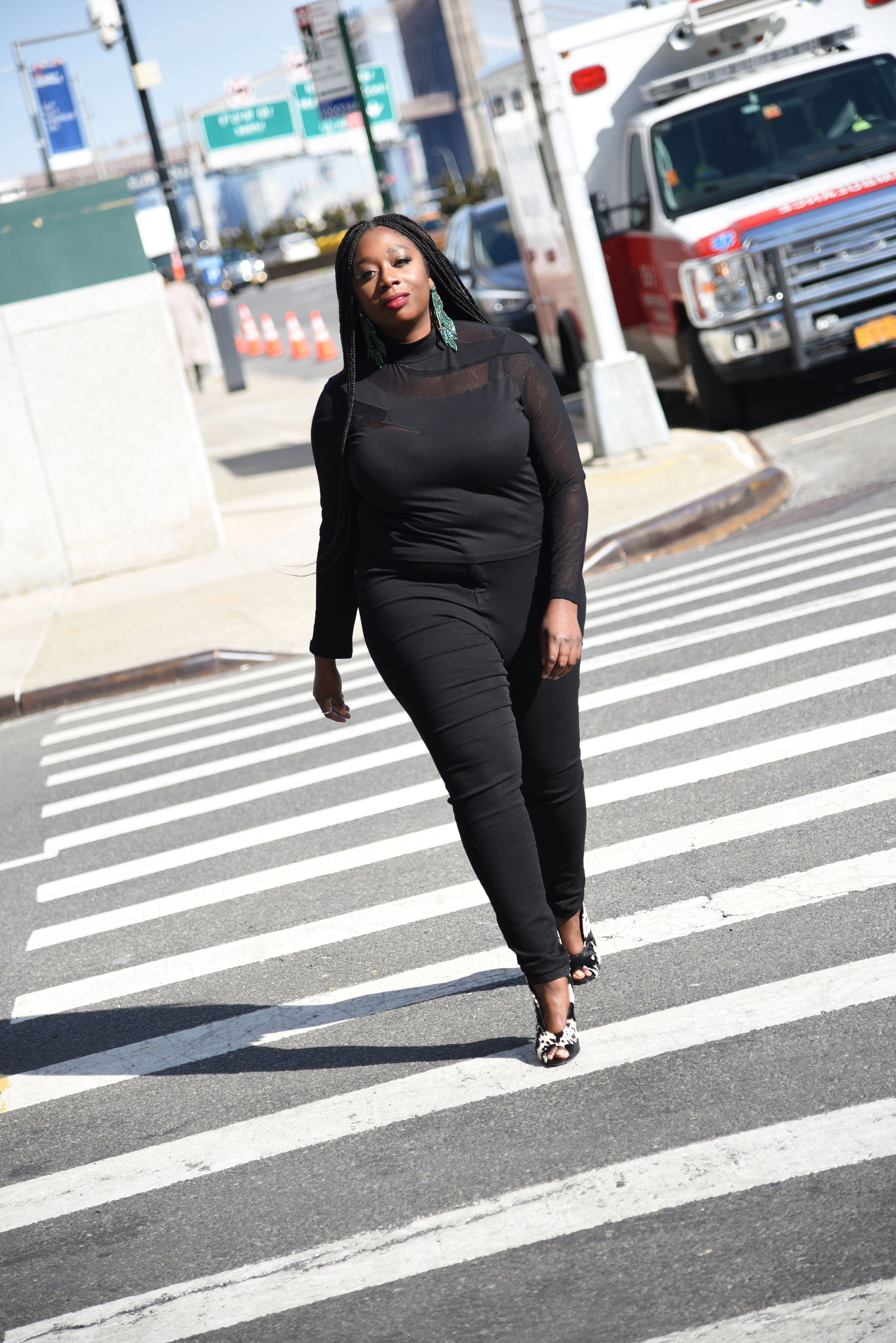Ashley Stewart and La La Anthony Shoot
