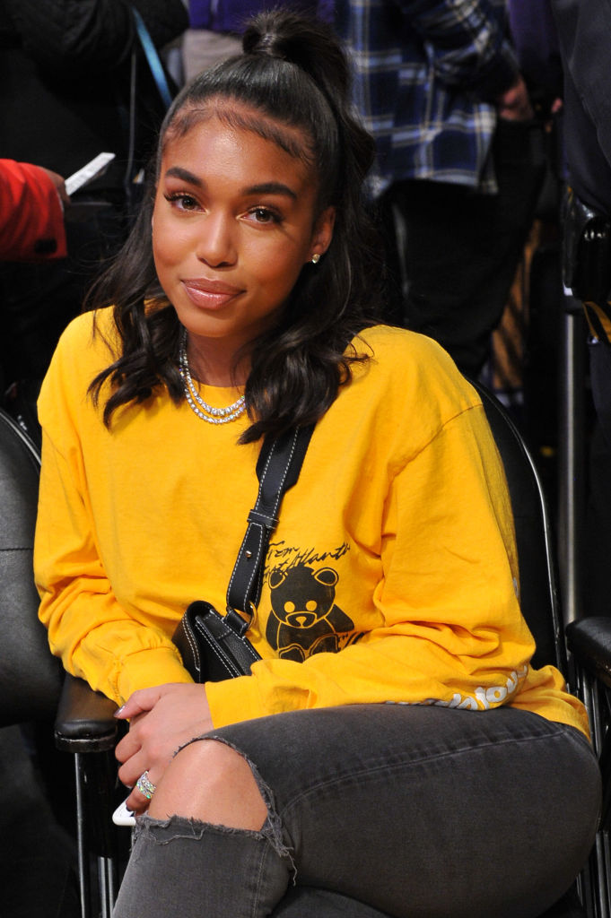 Celebrities At The Los Angeles Lakers Game