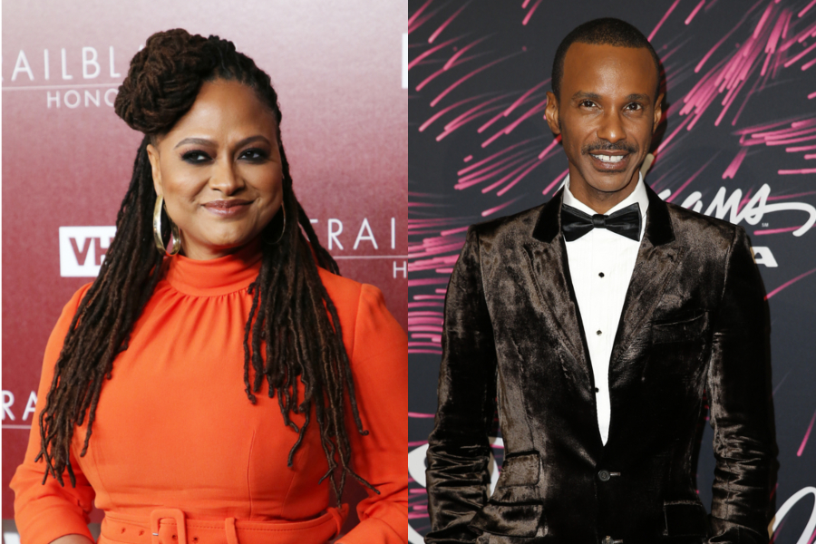 Ava DuVernay and Tevin Campbell
