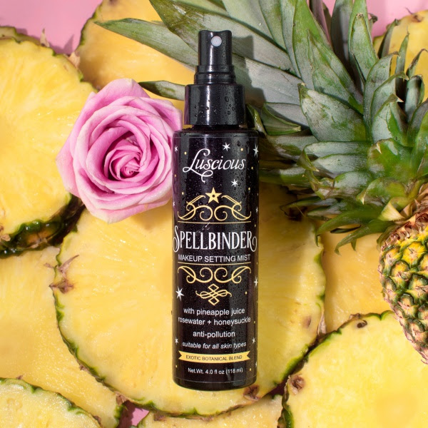 Luscious Cosmetics' Spellbinder Makeup Setting Spray