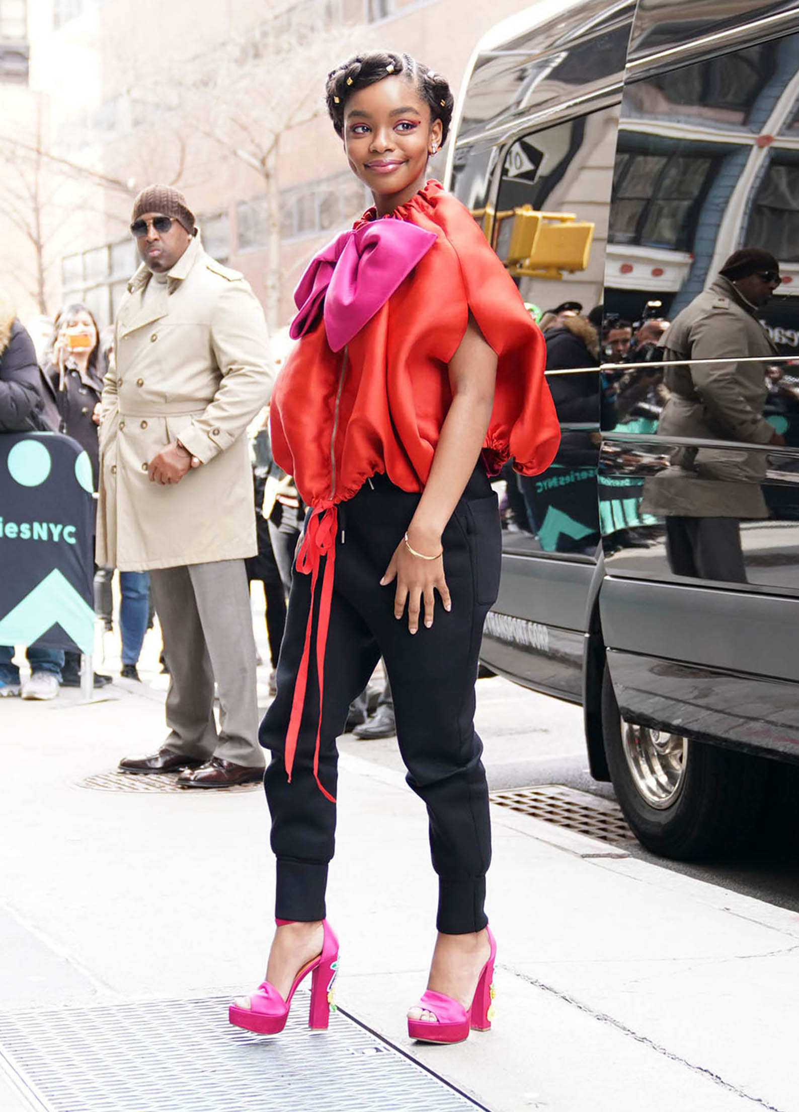Celebrity Sightings in New York City - April 02, 2019
