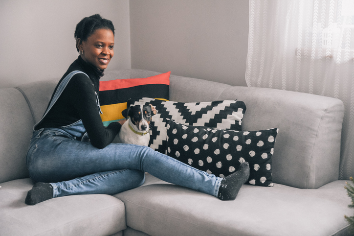 woman living alone safety