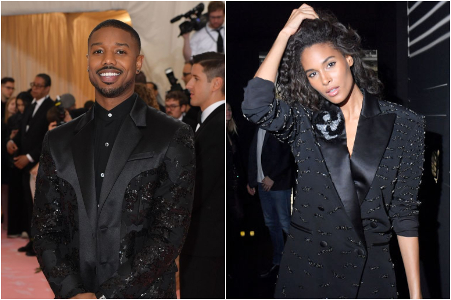 Michael B. Jordan and Cindy Bruna