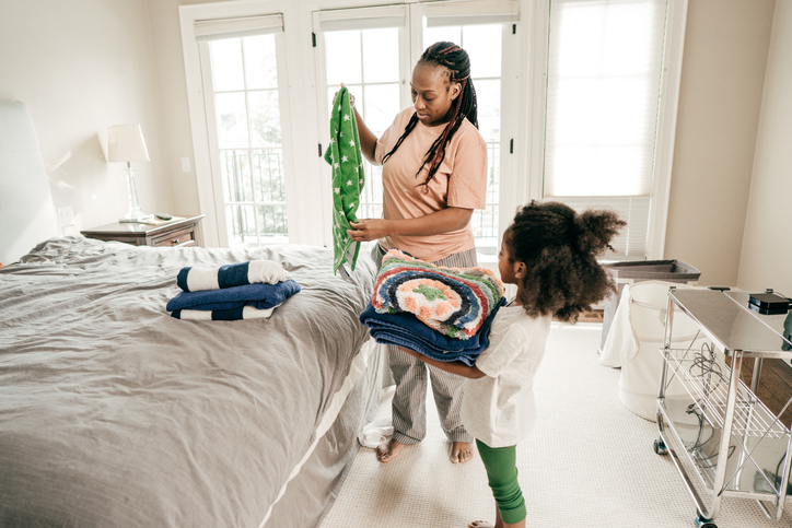 Raising a responsible daughter.