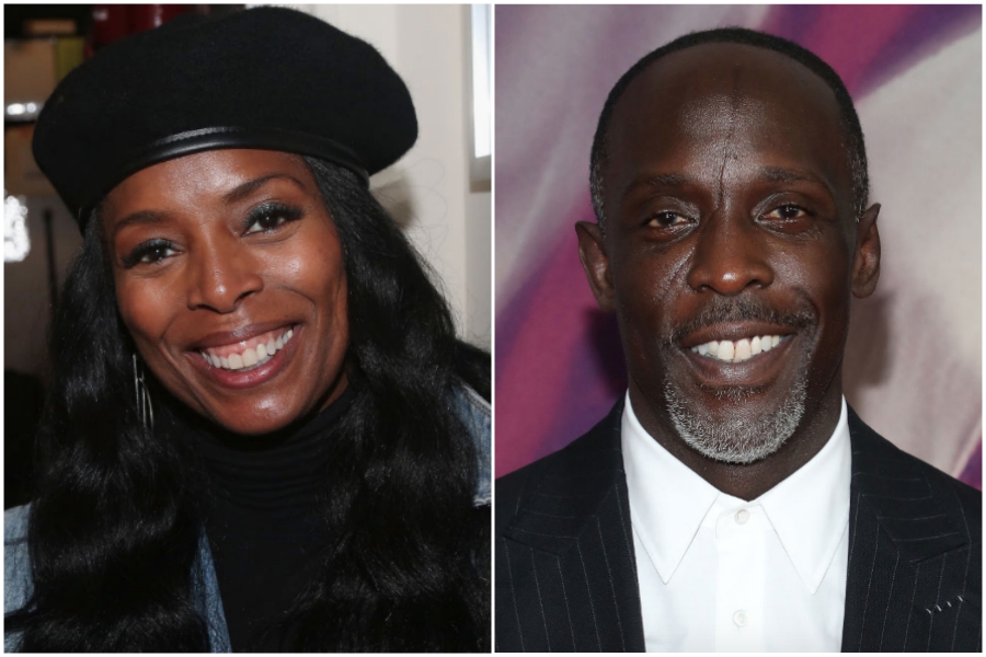 Tasha Smith and Michael K. Williams