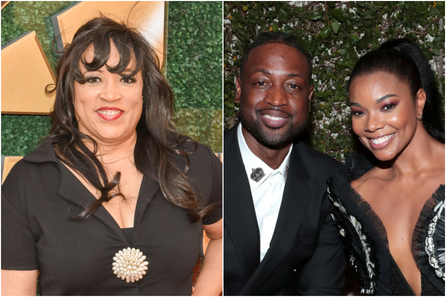 Jackee Harry introduced Dwyane Wade and Gabrielle Union