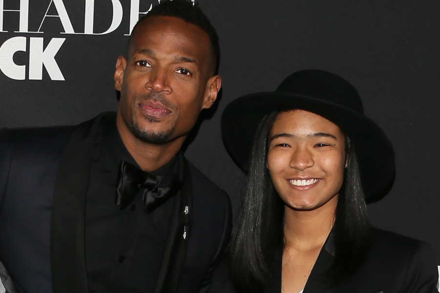 Marlon Wayans and daughter Amai