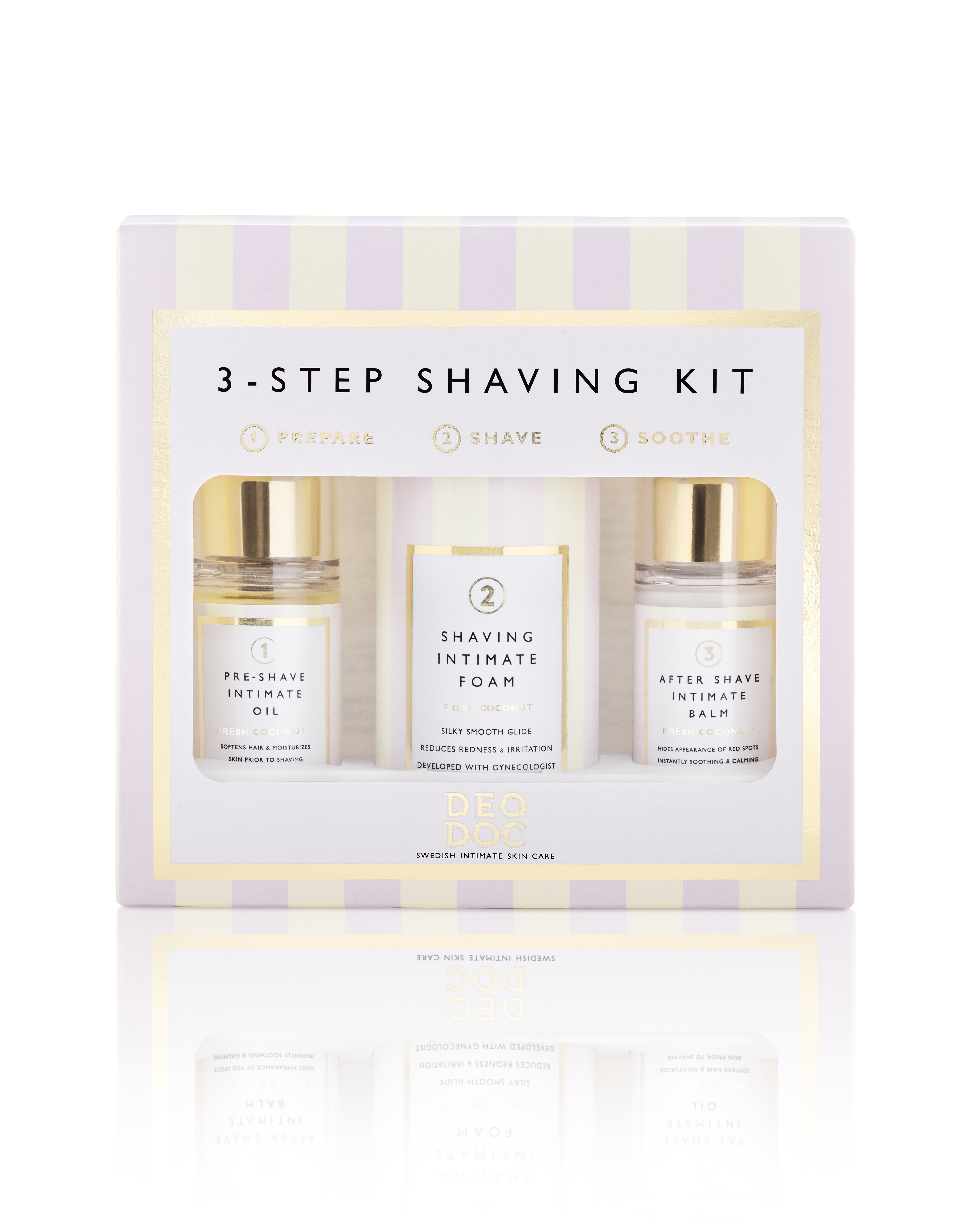 DeoDoc 3-step Shave Kit