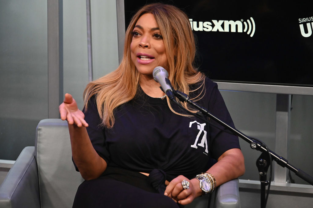 Wendy Williams Promotes Her "Wendy Williams & Friends For The Record Tour" During An Event For SiriusXM's The Karen Hunter Show