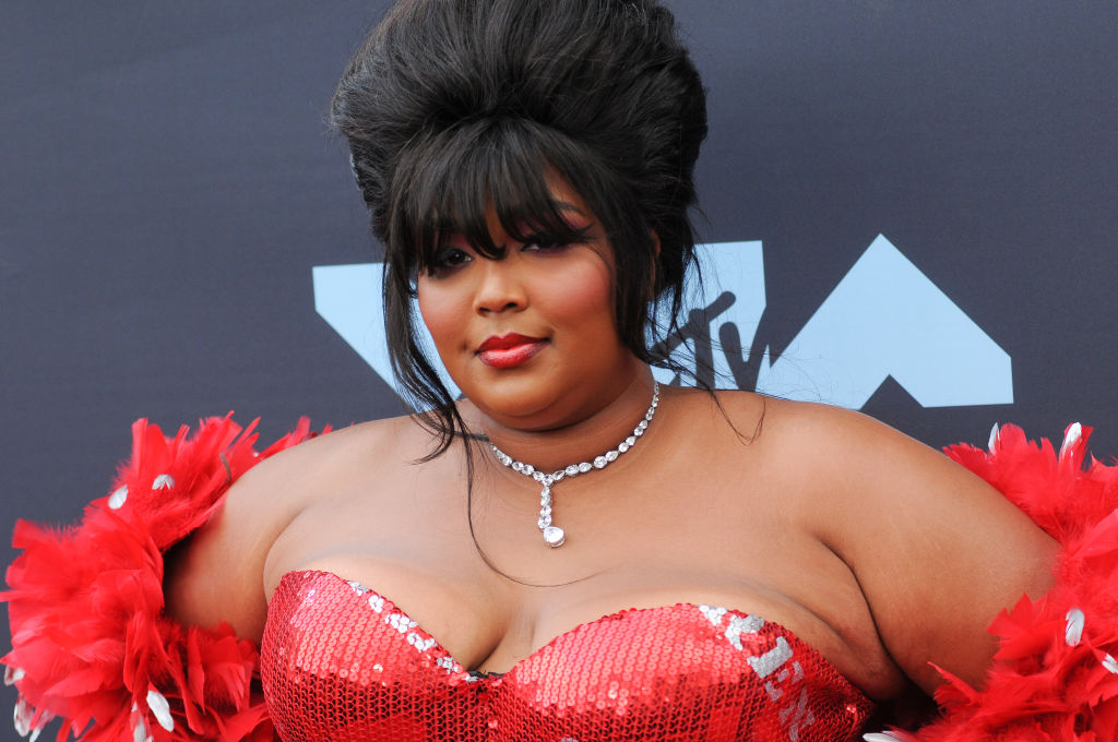 Lizzo (Melissa Viviane Jefferson) attends the 2019 MTV Video...