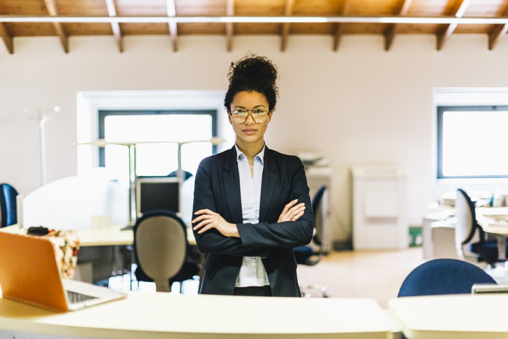 Portrait of businesswoman