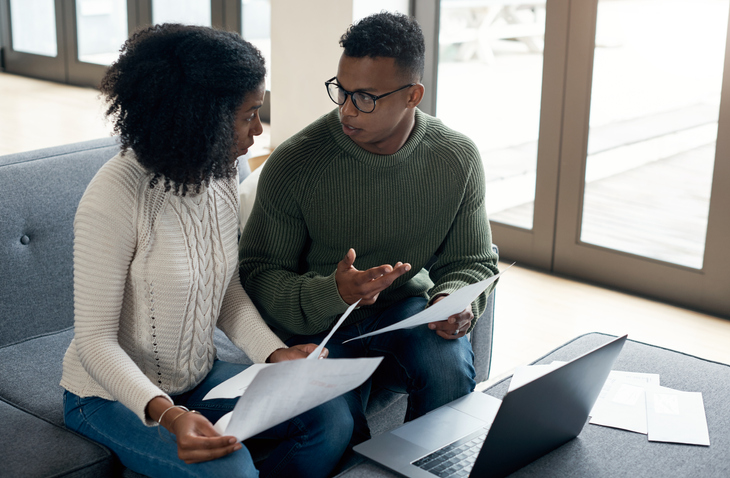 We're in debt and it's affecting our relationship