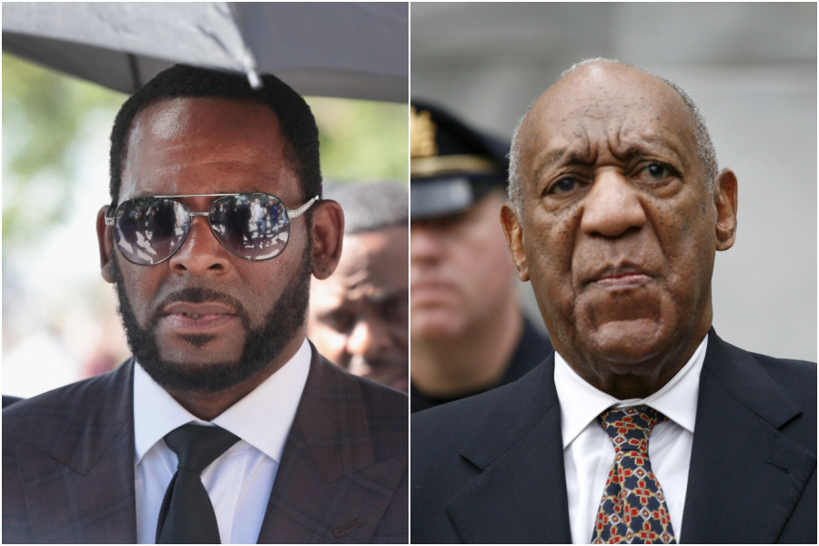 R. Kelly and Bill Cosby