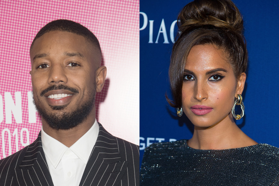 Michael B Jordan and Snoh Aalegra