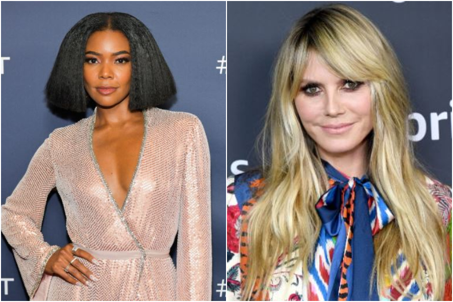 Gabrielle Union and Heidi Klum