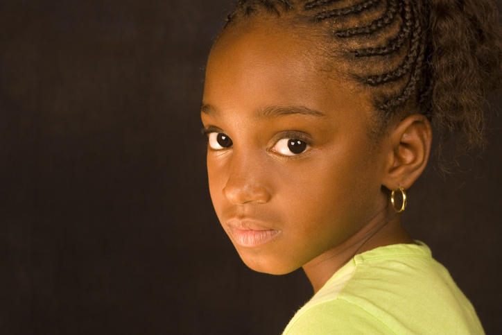 little girl portrait