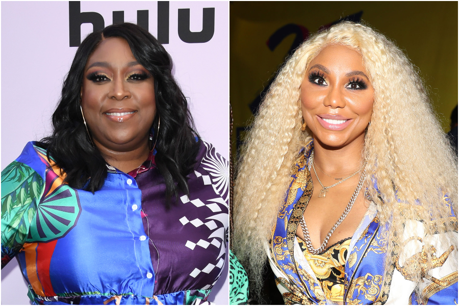 Loni Love and Tamar Braxton
