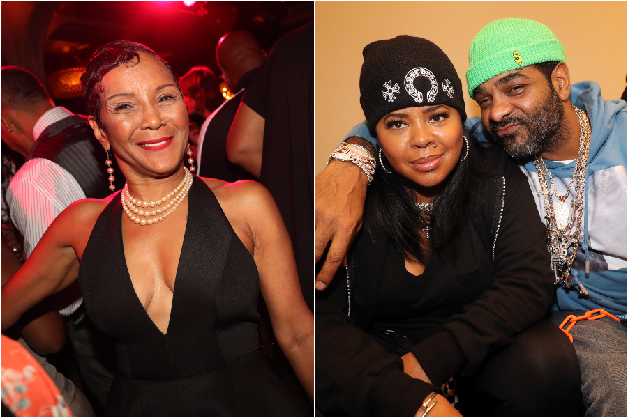 Mama Jones, Jim Jones and Chrissy Lampkin